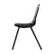 Flash Furniture HERCULES Student Desk w/Open Front Metal Book Box, Natural Desktop, Black Frame and Blk Stack Chair FD-DESK-NAB-SCH3BB-GG - alternate 4
